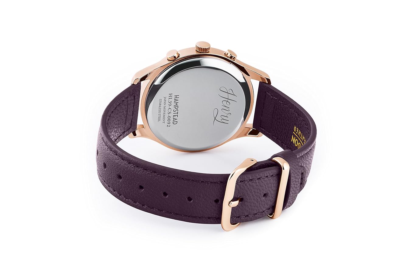 ヘンリーロンドン 腕時計 レディース HL39-CS-0092 Amazon.co.jp: Henry London Women 's pampstead 39 mmパープル